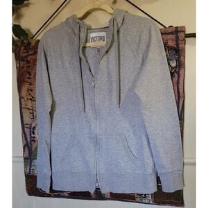 Victoria’s Secret Sport full zip gray hoodie size small petite
